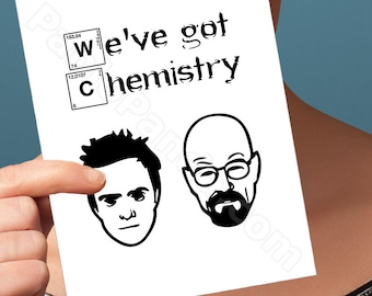 Anniversary Card | Breaking Bad | Heisenberg Jesse Pinkman Breaking Bad Card Walter White Love Card Funny Anniversary Card For Husband Love