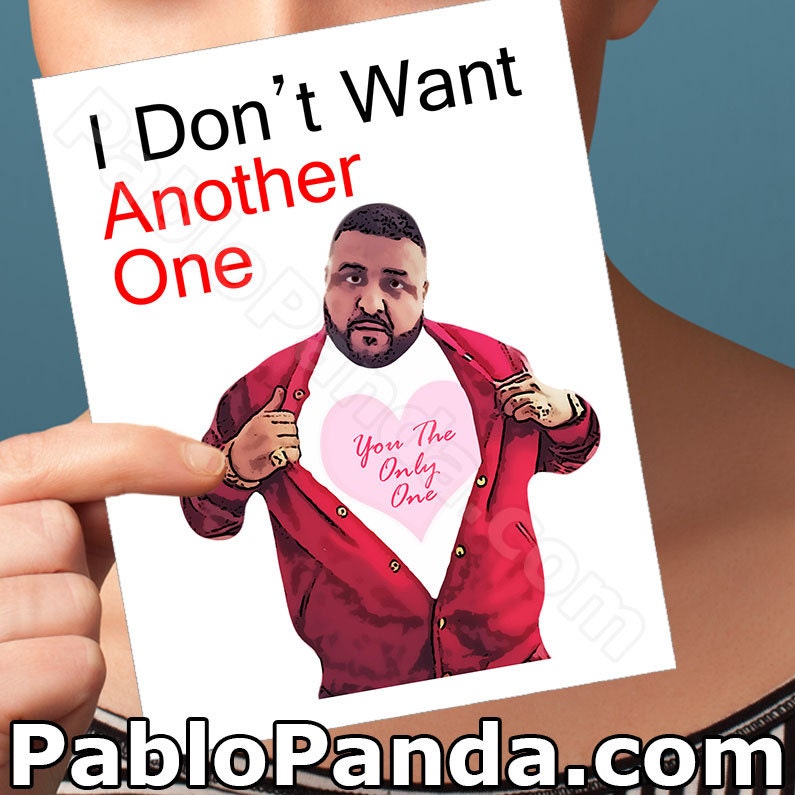Boyfriend Gift Dj Khaled Card Funny Birthday Card Dj