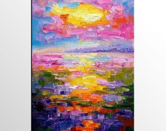 Landscape Painting, Canvas Painting, Large Oil Painting, Large Art, Canvas Art, Abstract Art, Large Art, Wall Art, Abstract Painting