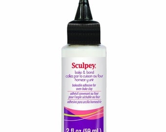 Sculpey ADHESIVE - Bake and Bond for Oven Bake Sculpting Polymer Clay