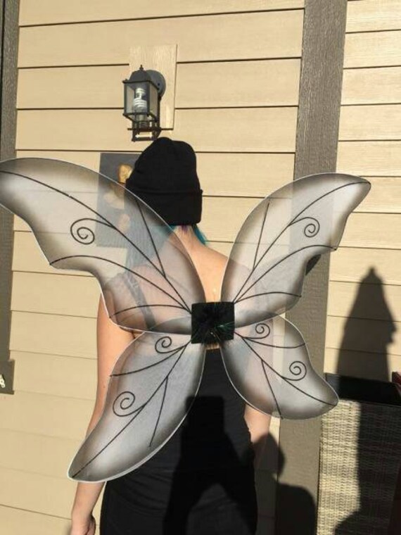 Adult Fairy Wings Adult Halloween Costume by fairyrunner on Etsy