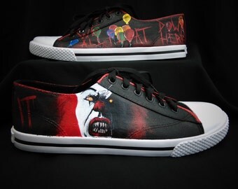 Pennywise The Clown Converse High Tops