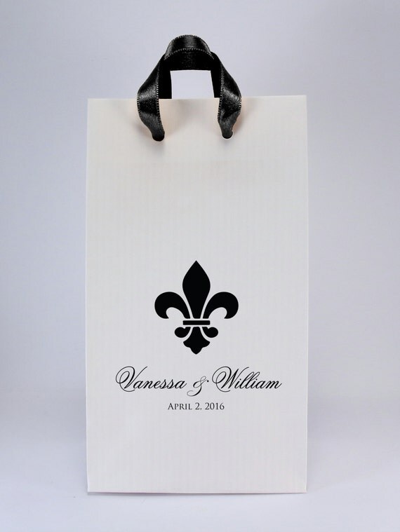 100 wedding favor bags with handles printed s 100 wedding favor bags with handles printed s