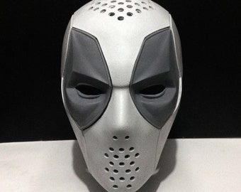 Deadpool Costume Mask Raw Face shell - Movie Version