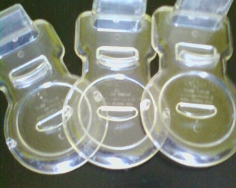 Set of 3 Vintage Endicott and Seymour Plastic Cup and Saucer Displays