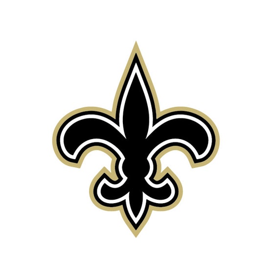 Full Color New Orleans Saints Die Cut Decal