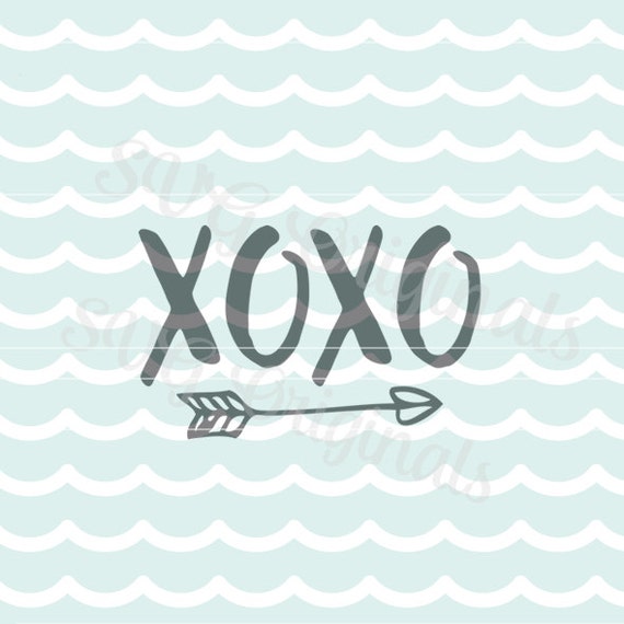 Download Valentine Love SVG xoxo SVG Vector file. Cricut explore and