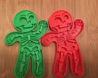 Skelton Halloween Cookie Cutter,Party Supply,October,Day Of The Dead,Baking,Neat Idea,Scary,Skeleton,Bones,Dead