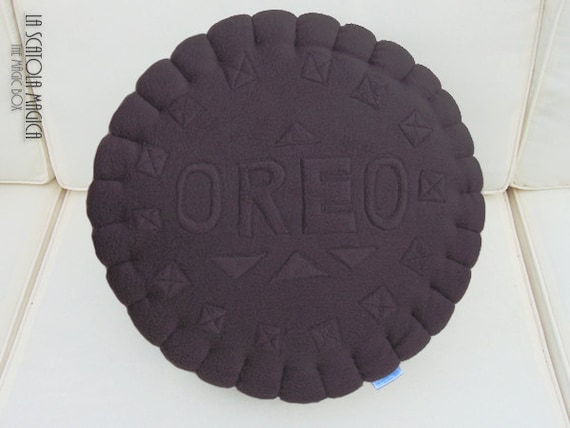 oreo plush pillow