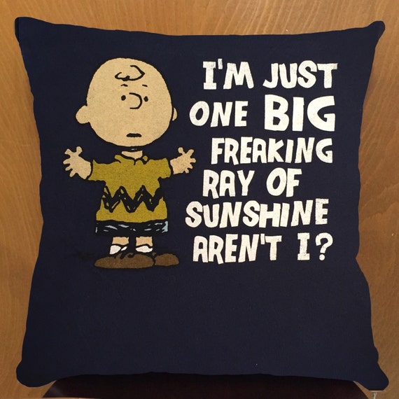 Charlie Brown throw pillow