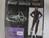 NEW Star Trek Deep Space Nine Deluxe Adult Jumpsuit Halloween Costume Medium Vintage 1994