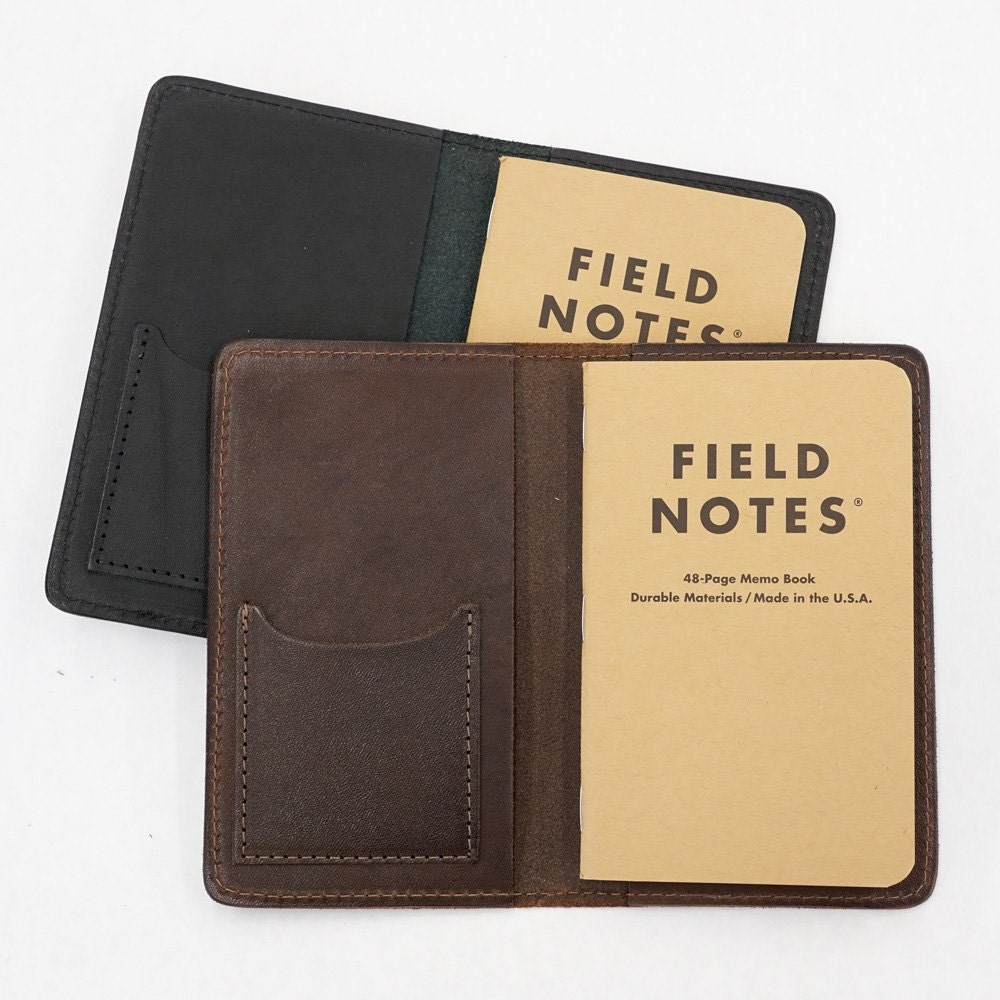 Field Notes Leather Cover Journal Cover by SpringfieldLeatherCo