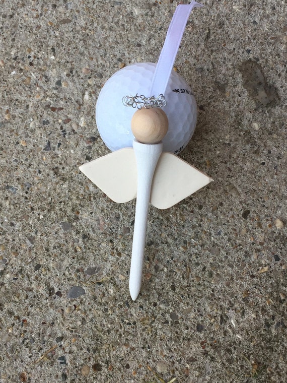 Good Luck Golf Tee Angle by designsbyjtc on Etsy