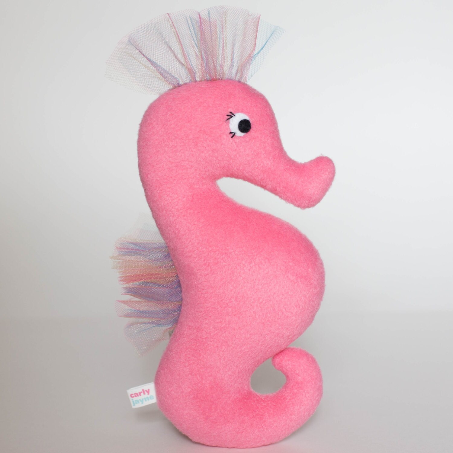 seahorse plush pattern