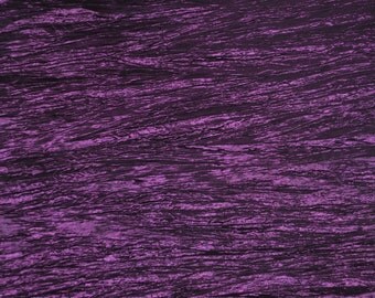 CRUSHED TAFFETA FABRIC 54/" WIDE CREASED BY THE YARD CLOTHING CRAFTS Black