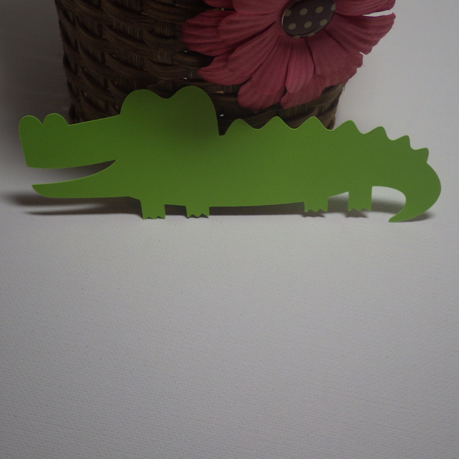 Alligator Die Cuts Gator Die Cuts Crocodile Die Cuts