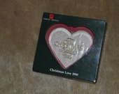 CHRISTMAS LOVE Unopened Ornament 1990