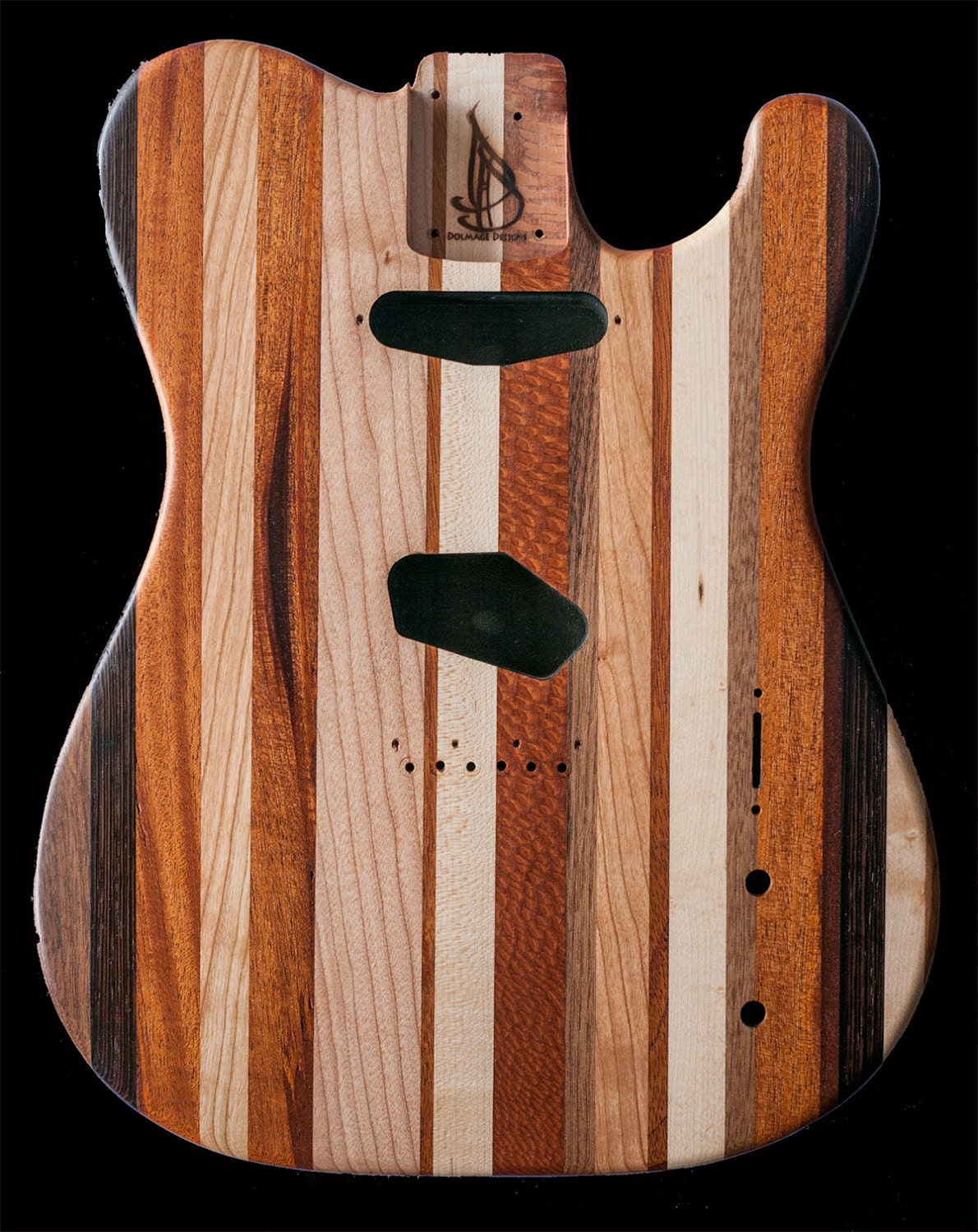 Custom Hardwood Guitar Bodies