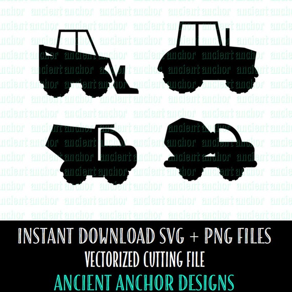 Download SVG File Commercial Use OK Work Trucks SVG Files Bundle