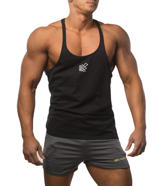 Bodybuilding Tank Top Stringer for Men Muscle by CuriousBeaver