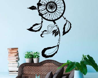 Dreamcatcher Wall Art unique boho dreamcatcher wall decal large dream catcher Dreamcatcher Wall Art unique boho dreamcatcher wall decal large dream catcher
