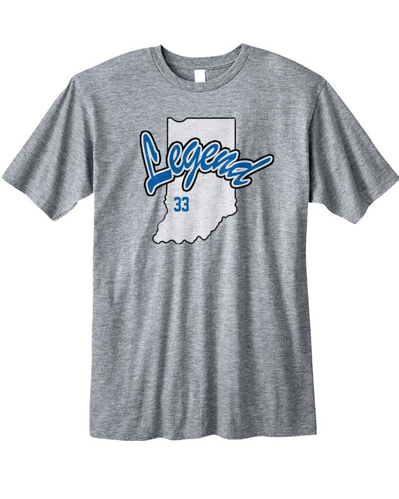 larry bird indiana state shirt