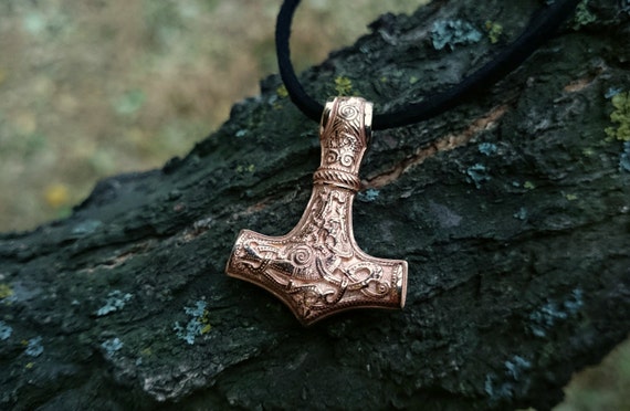 gold thor's hammer spinner