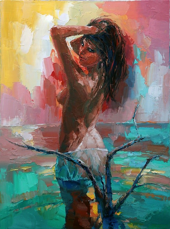 Painting woman nude nude picture 46