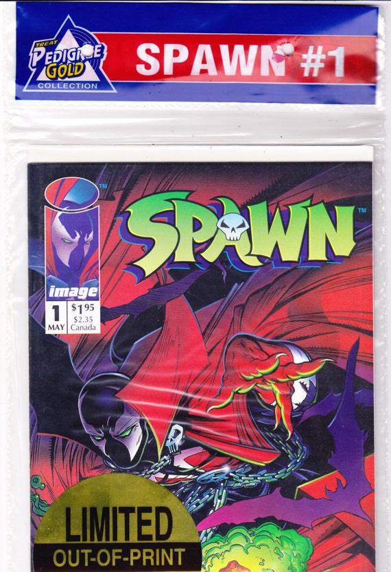 Spawn 1. SEALED Pedigree Comics Limited Edition comic book Spawn 1. SEALED Pedigree Comics Limited Edition comic book