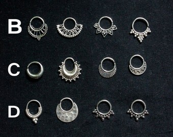COLLECTION SILVER SEPTUM (1.6mm)