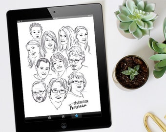 Custom family tree - VERSION digital