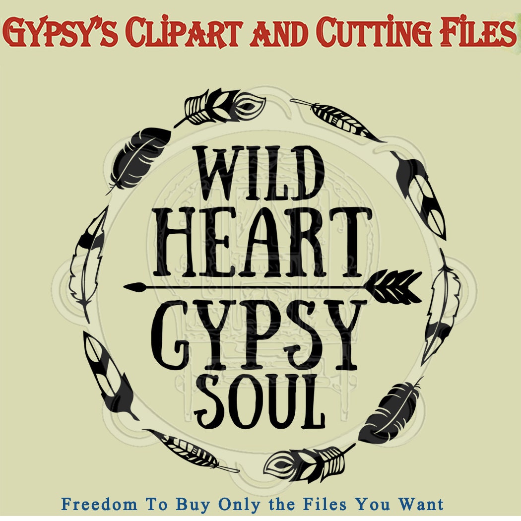 Download Arrow SVG Feather Wreath Gypsy Soul Wild Heart Silhouette