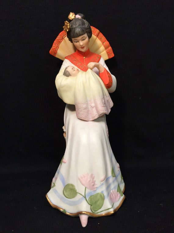 Vintage Geisha Girl Bisque Porcelain by CompassionMatters502