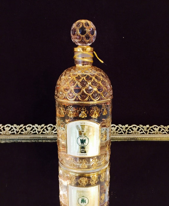 Imperiale Guerlain Bee Bottle With Gold Overlay By Starletfume