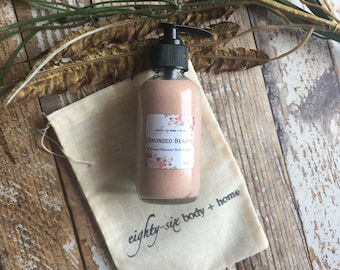 BRONZED BEAUTY Bronze Shimmer Body Lotion + Shea Butter & Aloe Lotion + Tinted Moisturizer