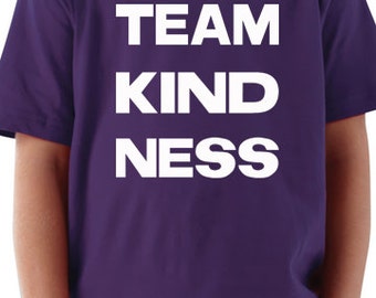 Trendy Kids Team Kindness Shirt - Unisex Kids Shirt - Gifts for Kids