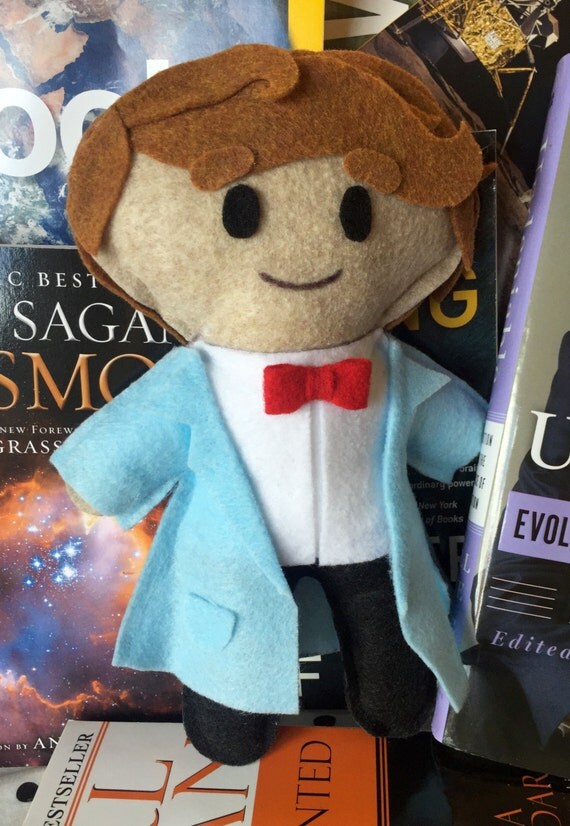 Items similar to Bill Nye the Science Guy plush doll on Etsy