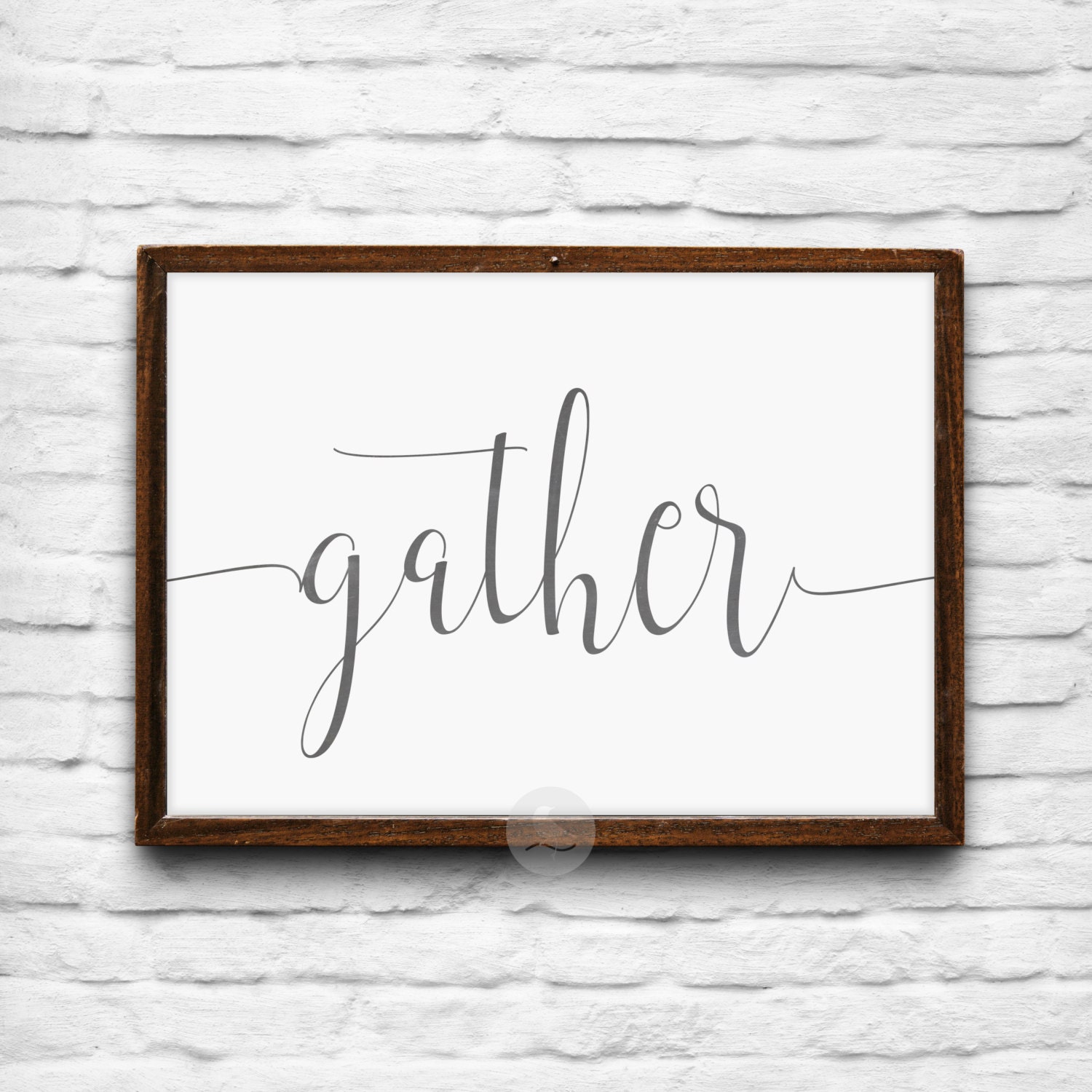 gather home decor print nursery printable quotes