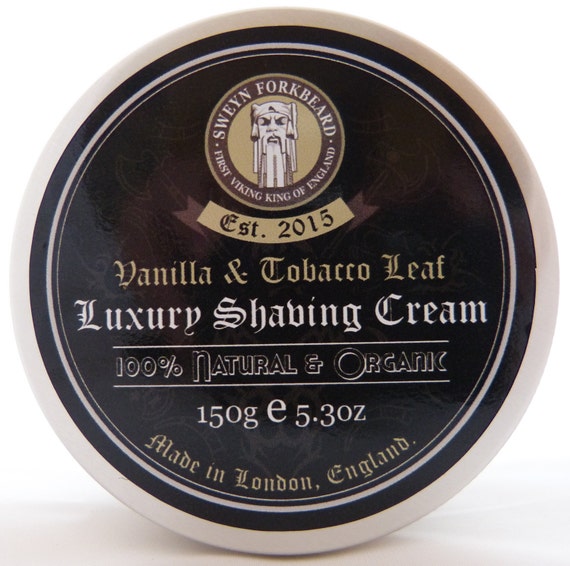Shaving Cream Vanilla & Tobacco Leaf 150g / 5.3oz by Sweyn