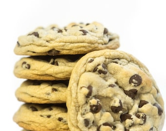 Over-Sized Chocolate Chip Cookies