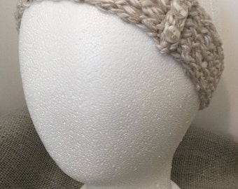 Loom knit headband Etsy