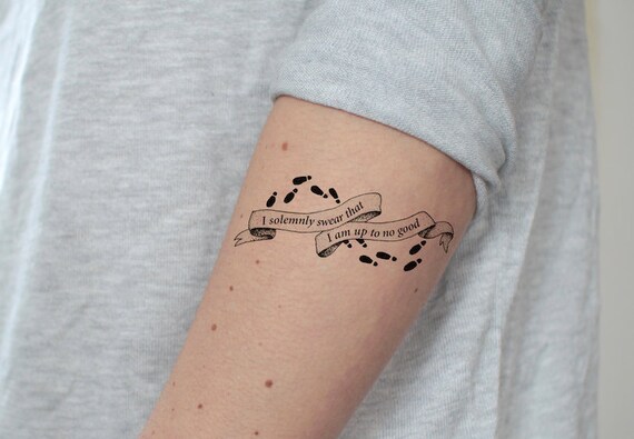 Harry Potter Tattoo / faux tatouage / tatouage tatouage
