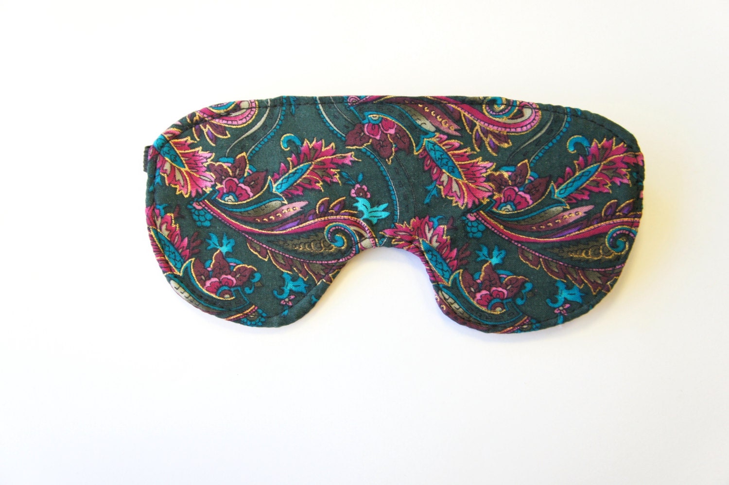 Gothic Paisley cotton sleep mask LightsOutGoBed