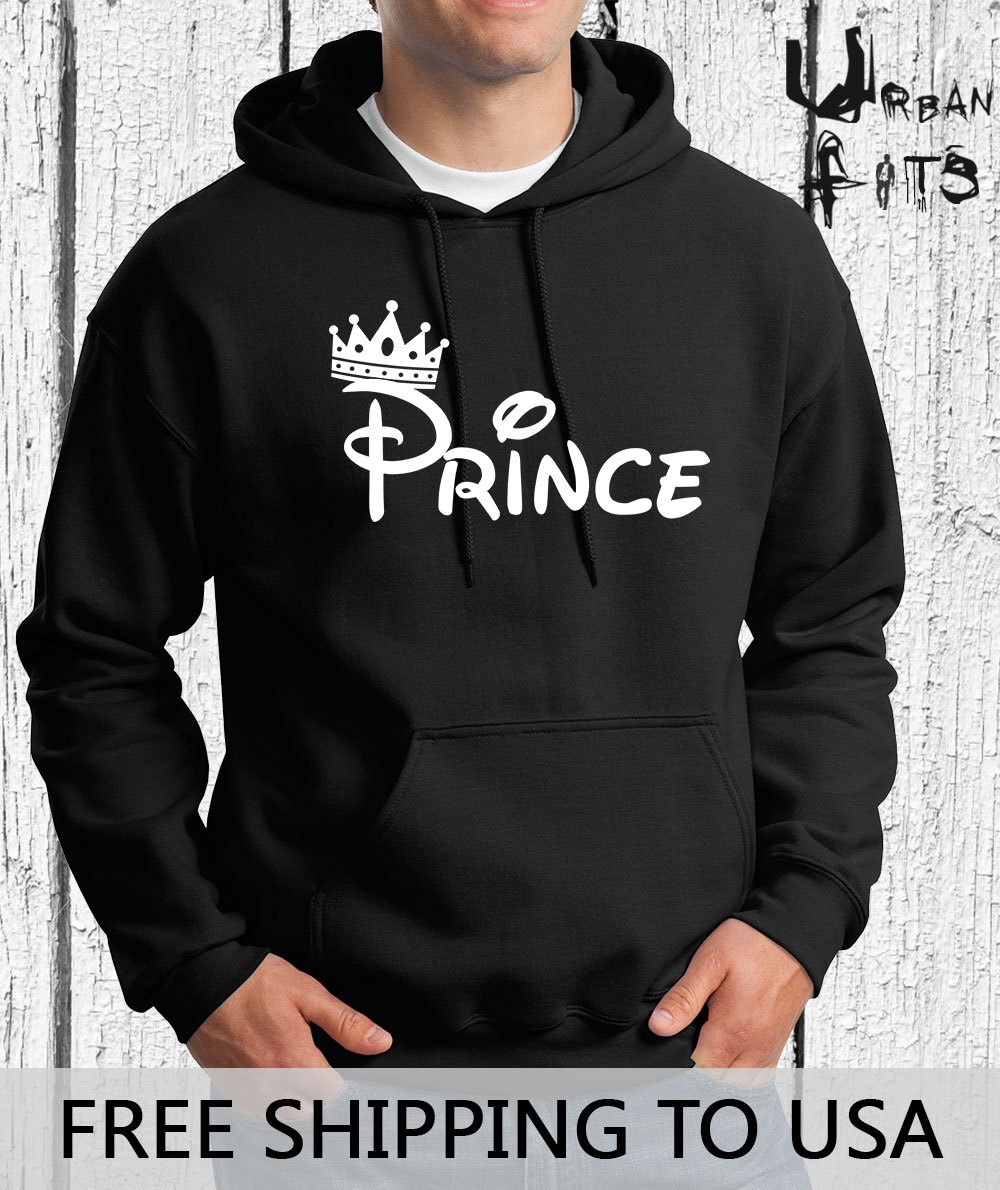 FREE SHIPPING Prince Hoodie Sweatshirt Men Printed by UrbanFitsLA