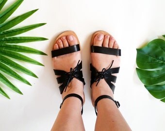 etsy lace up sandals