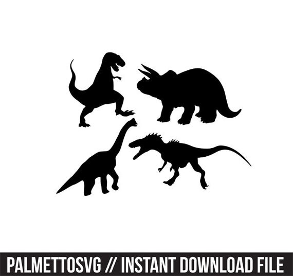 Download dinosaurs svg dxf silhouette cameo cricut explorer by ...
