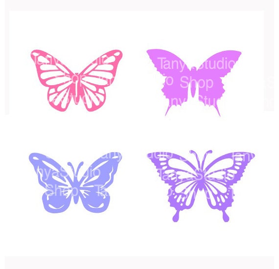 Download Butterfly - Studio3, Svg, Dxf - Commercial Use Ok - Laser ...