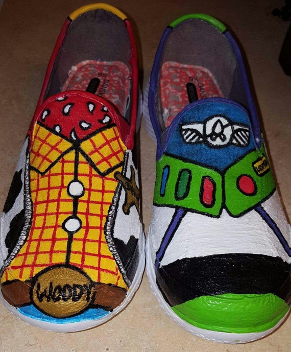 Buzz and Woody Shoes