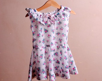 Baby dress/floral french vintage/dress Bohemian/girl