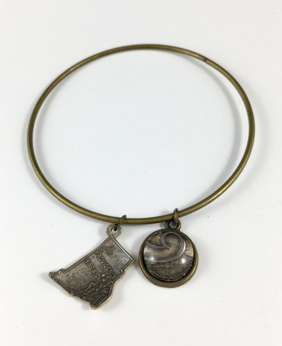 Rhode Island Bracelet Rhode Island Gift Rhode Island Map